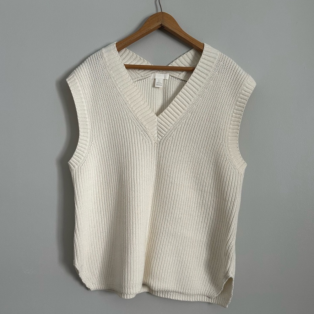 H&am knit sweater vest